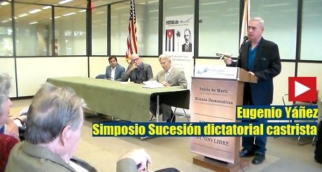 Eugenio Yáñez - Simposio Sucesión dictatorial castrista