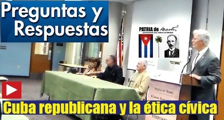 Preguntas y Respuestas Simposio Cuba republicana y la ética cívica