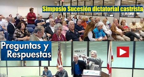 Preguntas y Respuestas Simposio Sucesión dictatorial castrista