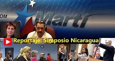 Reportaje de Radio Martí: Simposio Nicaragua