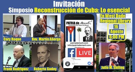 Invitación al Simposio Reconstrucción de Cuba: Lo esencia