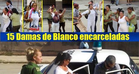 Damas de Blanco encarceladas presos politicos