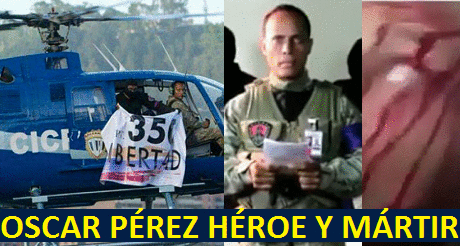 Oscar Pérez Héroe Venezolano