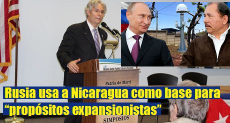 Rusia usa a Nicaragua como base de expansión