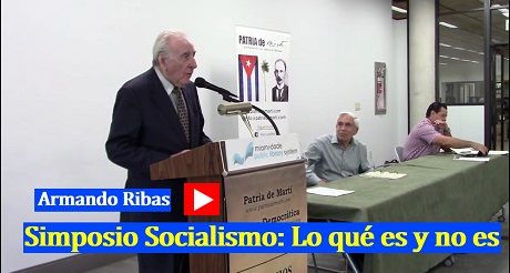 Armando Ribas Simposio Socialismo Lo que es y no es
