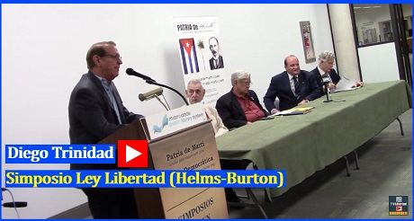 Diego Trinidad Simposio Ley Libertad Helms Burton