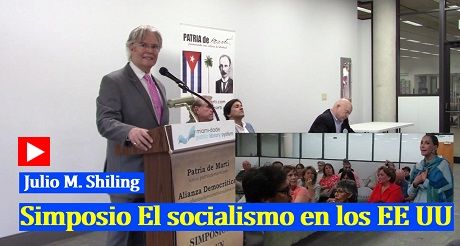Julio M Shiling presentacion del Simposio El socialismo en EEUU