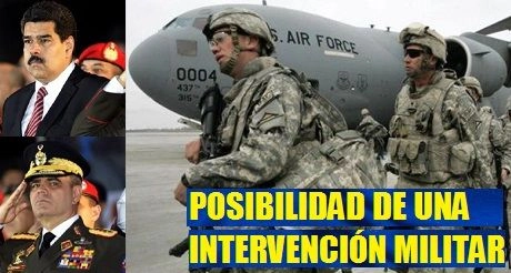 Posibilidad de intervencion militar en Venezuela