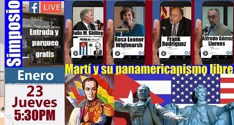 Invitacion Simposio Martí y su panamericanismo libre