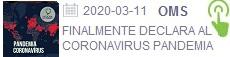 24 Coronavirus Linea de tiempo Marzo-11-2020