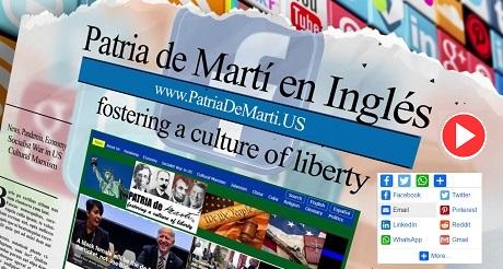 AVISO: Patria de Martí estrena nueva página en inglés
