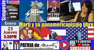 Martí y su panamericanismo libre con Ninoska en Mambí