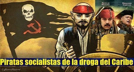 Trump persigue a los piratas socialistas de la droga del Caribe