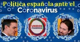 Política española ante el Coronavirus