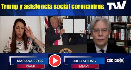 Trump y asistencia social coronavirus