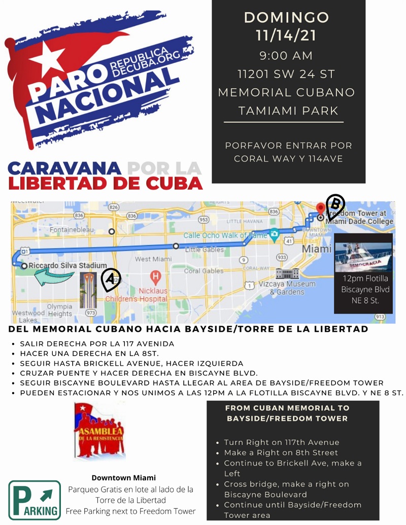 Caravana por la Libertad de Cuba