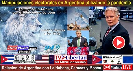 Manipulaciones electorales Argentina utilizando la pandemia