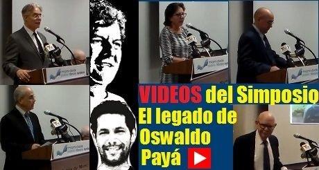Videos del simposio El legado de Oswaldo Paya