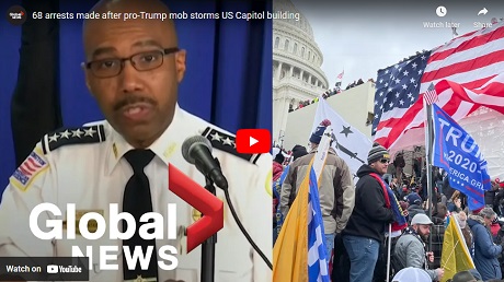68 arrests made after pro Trump mob storms US Capitol building
