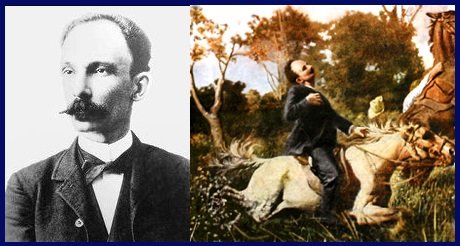 Jose Marti en hombres como el NO ES VERDAD LA MUERTE