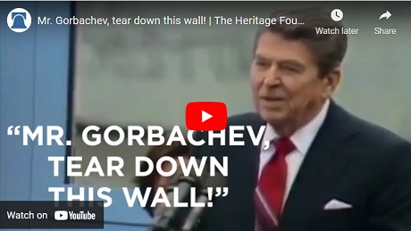 Mr Gorbachev tear down this wall