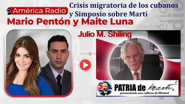 Crisis migratoria de los cubanos y Simposio sobre Martí
