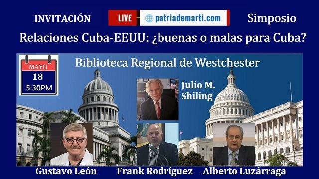 Invitación Simposio Relaciones Cuba-EE. UU.: ¿buenas o malas para Cuba?