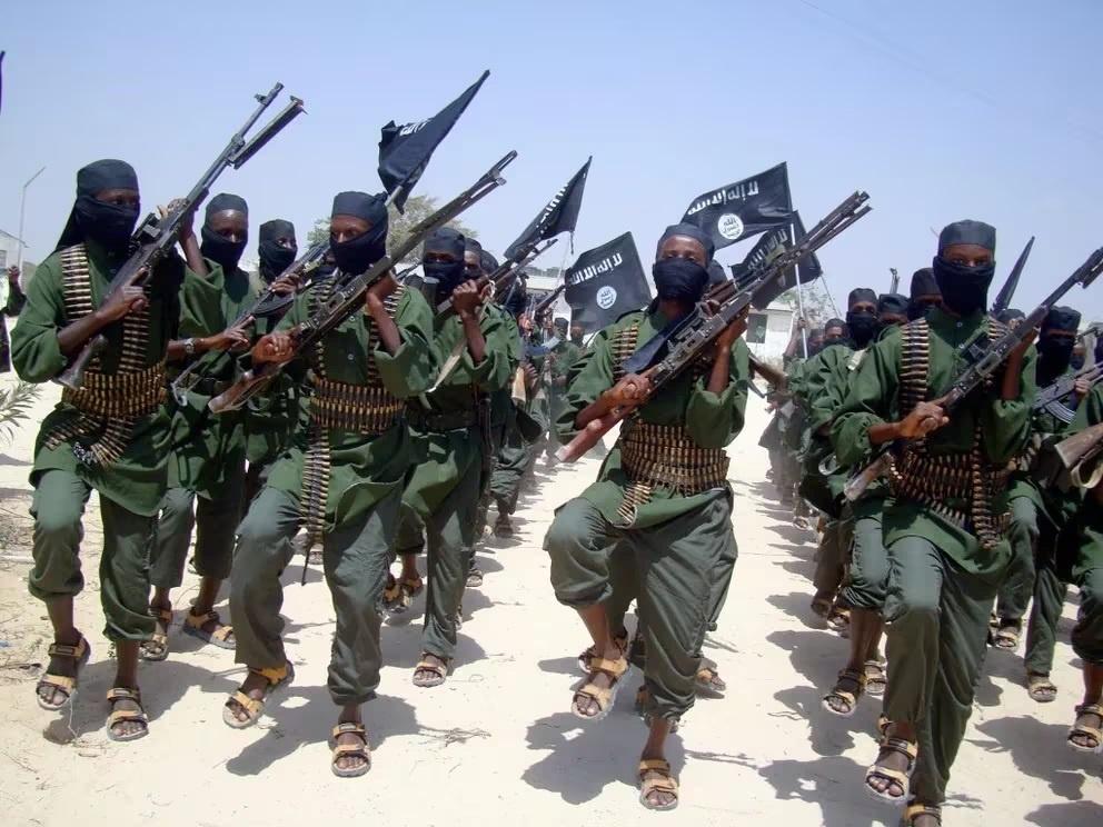 Terroristas del grupo extremista somalí Al Shabab