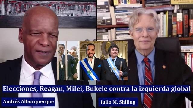 Elecciones Reagan Milei Bukele contra la izquierda global