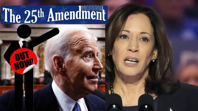 Enmienda 25 que esperan para sacar a Biden de la casa blanca