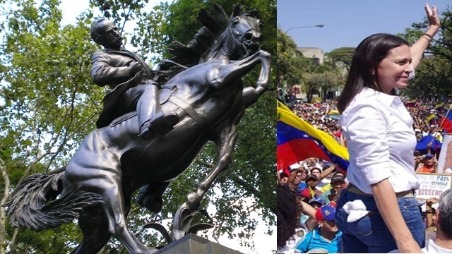 Evocacion de Marti en la Venezuela de Maria Corina