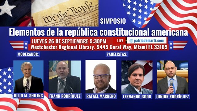 Invitación Simposio Elementos de la república constitucional americana