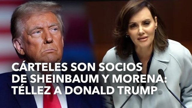 La senadora mexicana Tellez envia mensaje brillante a Trump y Rubio