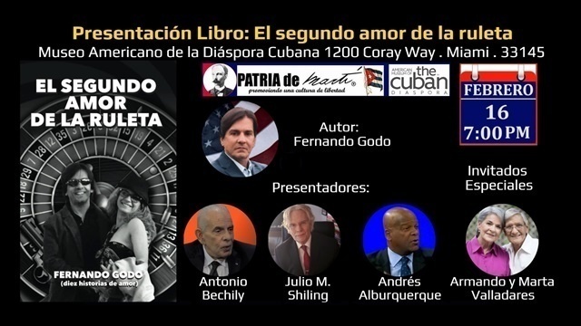 Presentacion del Libro El segundo amor de la ruleta