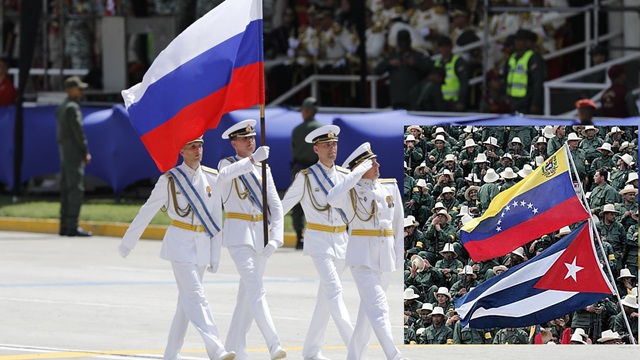 papel de rusia y Cuba en Venezuela
