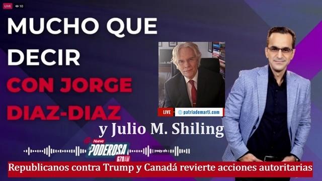republicanos contra Trump y Canada revierte acciones autoritarias