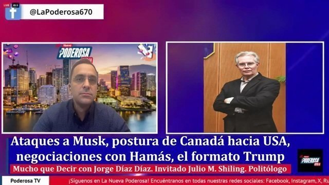 Ataques a Musk postura de Canada hacia UDA negociaciones con Hamas el formato Trump