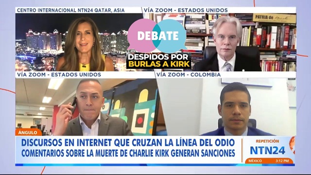 Debate: despidos por celebrar asesinato de Charlie Kirk y libertad de expresion