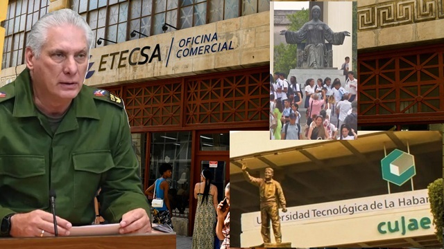Díaz Canel amenaza a estudiantes cubanos con retórica de guerra