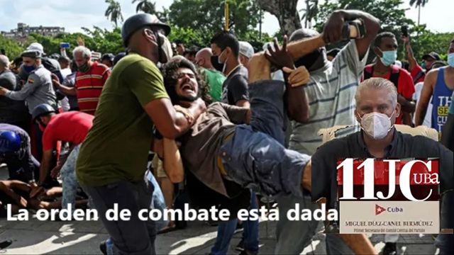 Diaz Canel el hombre que llamo a la guerra entre cubanos