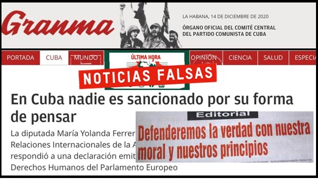 El granma y su desfachatez