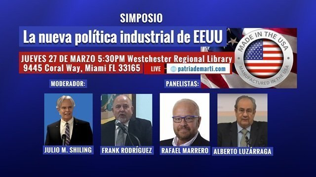 Invitación Simposio La nueva política industrial de EEUU