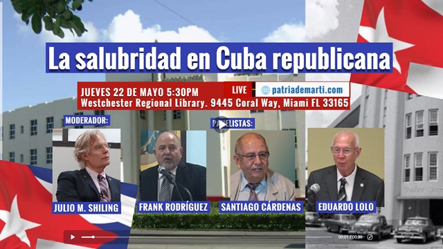 Invitación Simposio La salubridad en Cuba Republicana