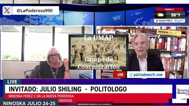 Julio M Shiling y Ninoska Perez conversan sobre el Simposio La UMAP