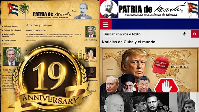 Patria de Marti 19 aniversario