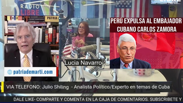 Peru expulsa al embajador castrista