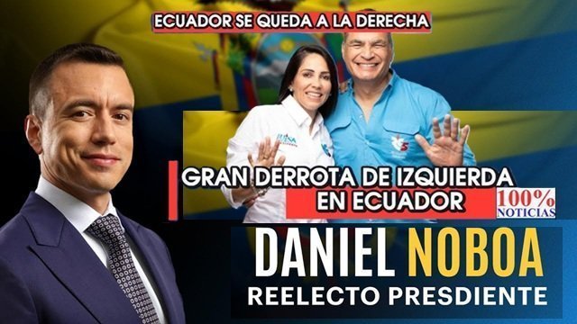ecuador el triunfo definitivo de noboa frente a la derrota del correismo