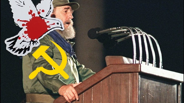 la paloma malefica en el hombro idoneo el dictador fidel castro