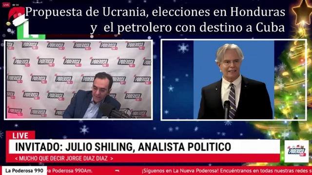 Propuesta de Ucrania, elecciones en Honduras y el petrolero con destino a Cuba