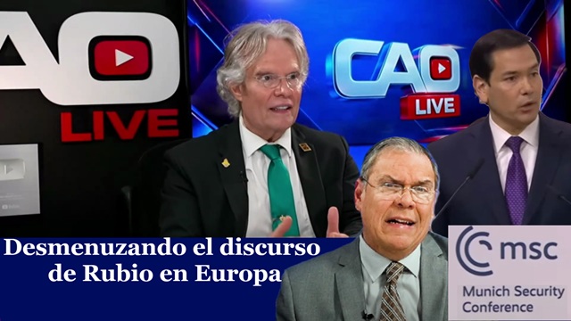 Desmenuzando el discurso de Rubio en Europa